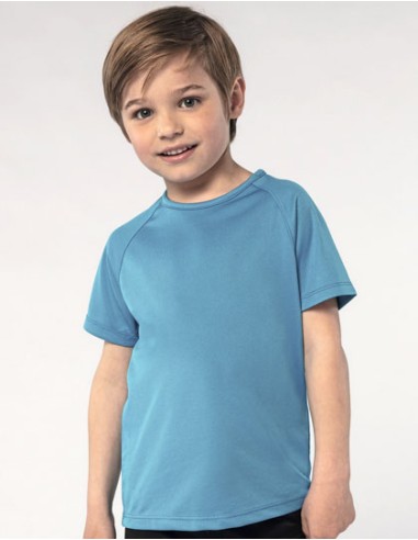 SOL-01166-Kids Raglan Sleeved T-Shirt Sporty